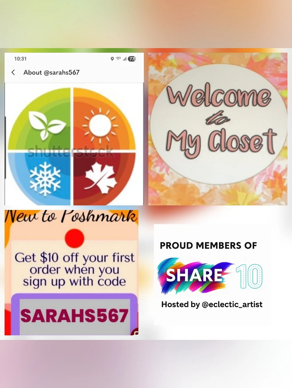 SHARE 10 DAILY SHARE GROUP All 4-16-26 CATEGORIES 100 SHARES HOST GIVEAWAY - Picture 4 of 17